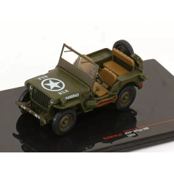 IXO clc567n.22 Jeep Willys MB OLIVE �rgang 1943 skala 1:43
