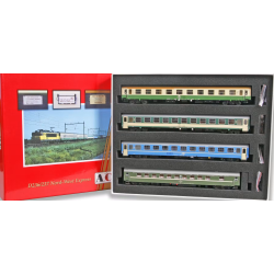 AMCE HO 55322 DR personvogns�t Hoek van Holland  Warszawa Express indsat p� ruten Hoek � Berlin � Warszawa. P� lager d.14.9.26