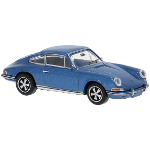 Brekina HO 16234 Porsche 911 bl� - metallisk �rgang 1964 