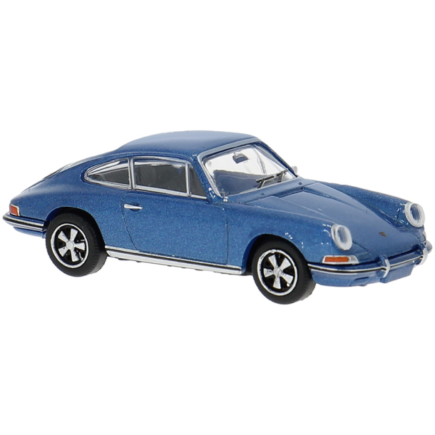 Brekina HO 16234 Porsche 911 bl� - metallisk �rgang 1964 
