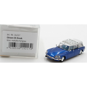 Brekina HO 14217 Citroen DS Break bl� �rgang 1967. Nyhed 2026