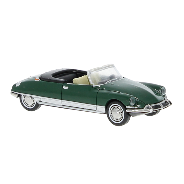Brekina HO 14228 CITRO�N DS CABRIO m�rkegr�n �rgang 1963