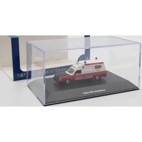 BOS HO 87717 Volvo 265 Ambulance Norge hvid/r�d �rgang 1985 