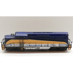 Life Like 1845 spor N USA diesellok EMD BL2 Chesapeake and Ohio Litra 1845 til analog drift
