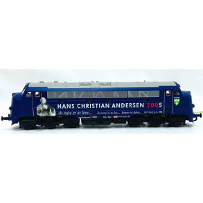 Heljan 4424 DSB diesellok MY H.C Andersen til analog DC j�vnstr�m drift