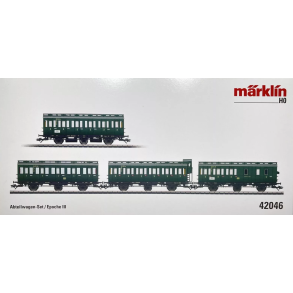 Mrklin 42046 DB personvognst Abteilwagen-Set. 