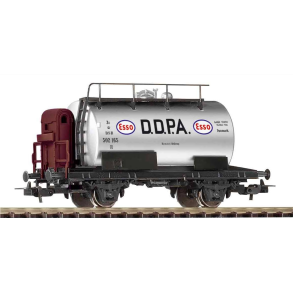 Piko HO 27715 DSB tankvogn ESSO med bremsehus Ze 502 165. Nyhed 2024