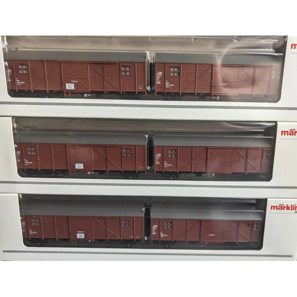 MHI model. M�rklin 48850 DB godsvogns�t med 6 vogne 