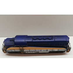 Life Like 1845 spor N USA diesellok EMD BL2 Chesapeake and Ohio Litra 1845 til analog drift