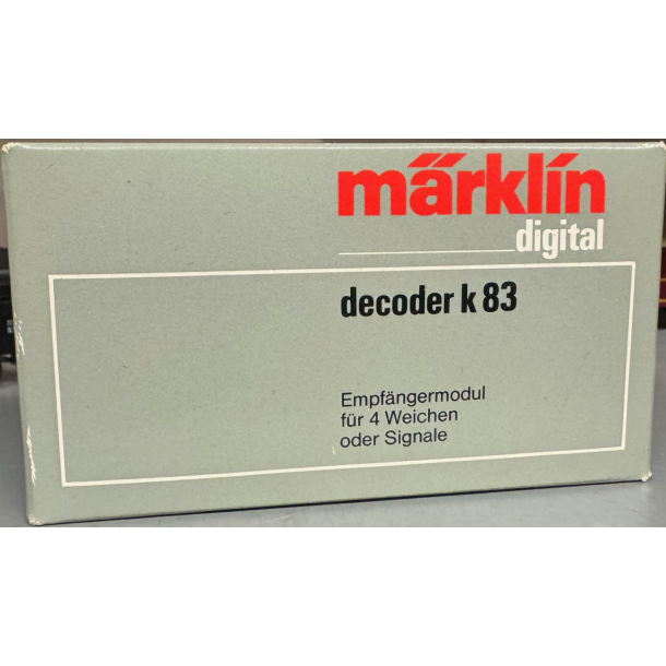 Mrklin 6083 Digital Decoder K 83