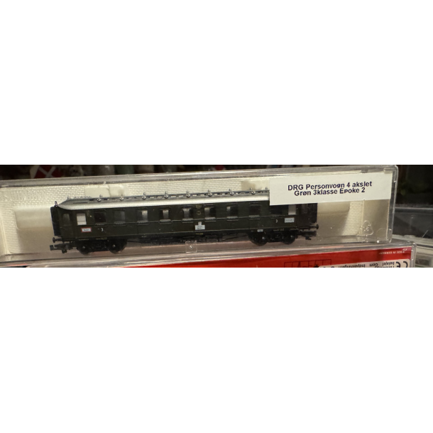 Fleischmann 8083 spor N DRG personvogn 3 kl.