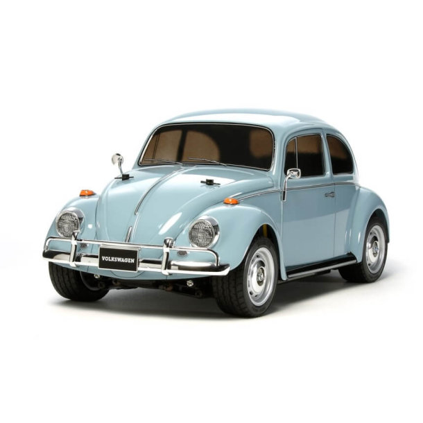 Tamiya 58572-60A byggest VW Beetle (M-06) skala 1/10 Fjernstyret R/C Bil 