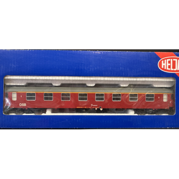 Heljan 6018 DSB Inter City personvogn 1 kl. Litra 51 86 18-80 003-2