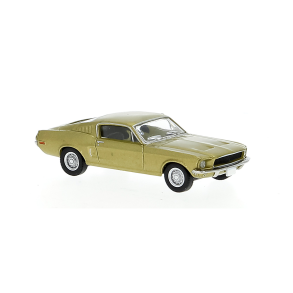 Brekina HO 19609 Ford Mustang guld farve