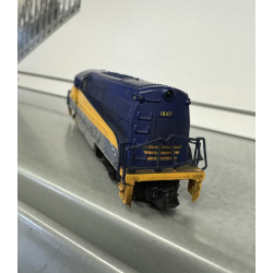 Life Like 1847 spor N USA diesellok EMD BL2 Chesapeake and Ohio Litra 1847 til analog drift