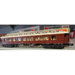 Minitrix 51 3178 00 spor N CIWL spisevogn Orientexpressen med indbygget lys