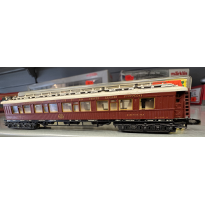 Minitrix 51 3178 00 spor N CIWL spisevogn Orientexpressen med indbygget lys