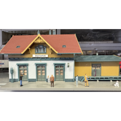 Faller HO 110097 Banegrd Blumenfeld frdigpakket 250 x 140 x 120 mm. Stand se billeder