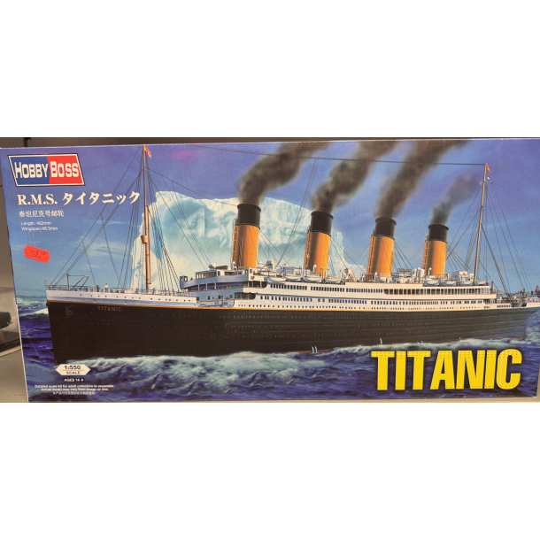 Hobby Boss 81305 R.M.S. Titanic byggest skala 1. 550