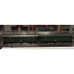 Mrklin 00770-09 DB ombygningsvogne personvogn/pakvogn 2-2 kl. TypeB3yg-54 / BD3yg-54