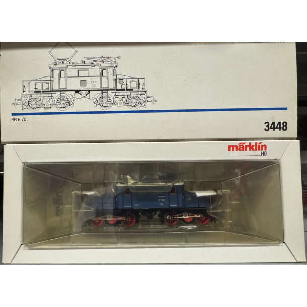 M�rklin 3448 DB E-Lok BR E 70 21 til analog drift