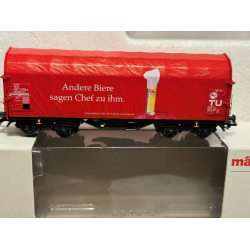 Mrklin 48314 DB AG Glidende presenningsvogn type Shimms-tu 718