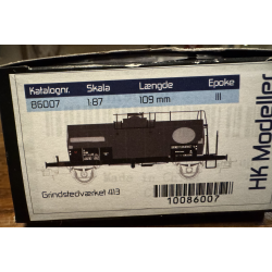 Jeco HK modeller HO 86007 DSB tankvogn Grindsted v�rket  413