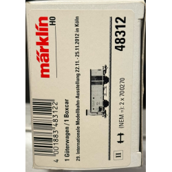 Mrklin 48312 DRG godsvogn Rote Farina Marke med bremsehus. Intermodelbau Kln 2012