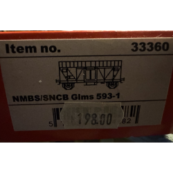 Hobbytrade 33360 NMBS / SNCB godsvogn Glms 593-1