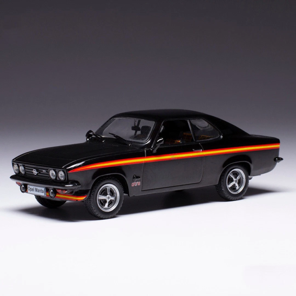 IXO clc491n22 Opel Manta A Gt/E Magic Black �rgang 1974. Skala 1:43