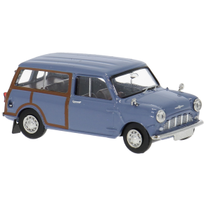 Brekina HO 15363 Austin Mini Countryman bl� �rgang 1960. Nyhed 2026