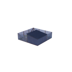 Hobbytrade HO 87350 H�nseg�rd med h�nsehus 83 x83 x 30 mm