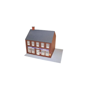 Hobbytrade HO 87205 Byhus med TATOL butik 160 x 135 x 120 -mm