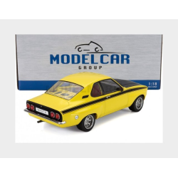 Modelcar Group 18426 Opel Manta A Irmscher 4 gul/sort �rgang 1974 skala 1:18