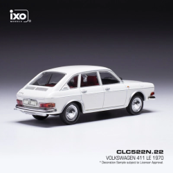 IXO clc522.n22 VW Volkswagen 411 LE hvid �rgang 1970 skala1:43