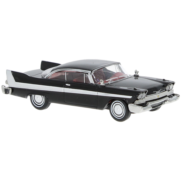 Brekina HO 19680 Plymouth Fury sort �rgang 1958