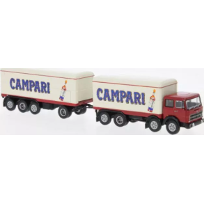 Brekina HO 58543 lastbil med anhnger Fiat 691 Millepiedi rgang 1970