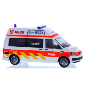 Rietze HO 53780 VW T6 Falck Rescue Service Hamburg. 