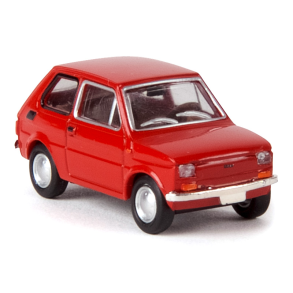 Brekina HO 22351 Fiat 126 r�d �rgang 1972. Nyhed 2024. 