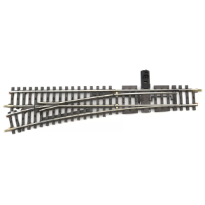 M�rklin 2272 K skine sporskift venstre manuelt 225 mm 14� 26'.