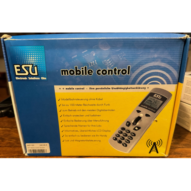 ESU 51100 Trdls hndkontrol med basestation