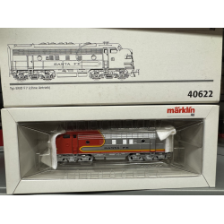 M�rklin 40622 USA Dieselelektrisk lokomotiv Santa Fe dummi