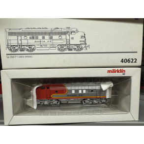 M�rklin 40622 USA Dieselelektrisk lokomotiv Santa Fe dummi