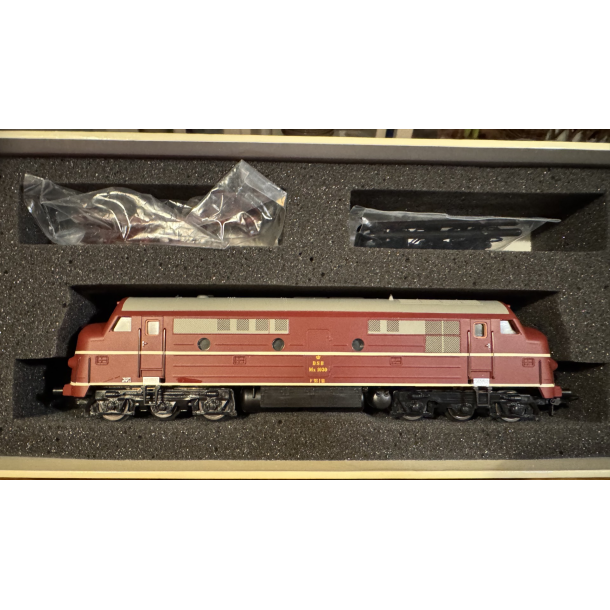 Heljan 4378 DSB diesellok Mx 1030 til analog DC j�vnstr�m drift