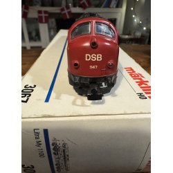 M�rklin 3067 DSB diesellok My 1147 ombygget til DC  j�vnstr�m drift