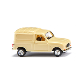 Wiking HO 0225 05 Renault R4 van elfenbein. �rgang 1961