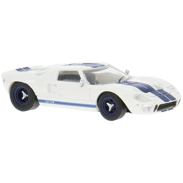 Brekina HO 18551 Ford GT 40 hvid �rgang 1966. Nyhed 2026