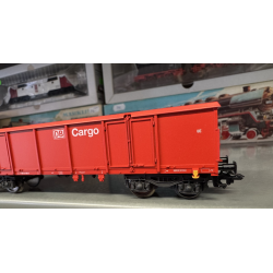 Trix HO 21503 DB Cargo hjsidet ben godsvogn Eaos med kortkobling