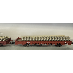 Roco HO 51333 NS 2 stavvogne lastet med skinner 