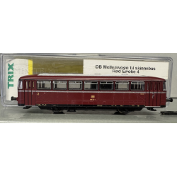 Minitrix 15855 spor N DB skinnebus mellemvogn type 798 med ind Led belysning